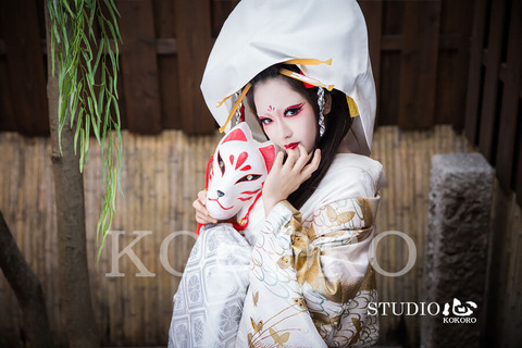 京都 花魁体験 STUDIO心 嵐山
