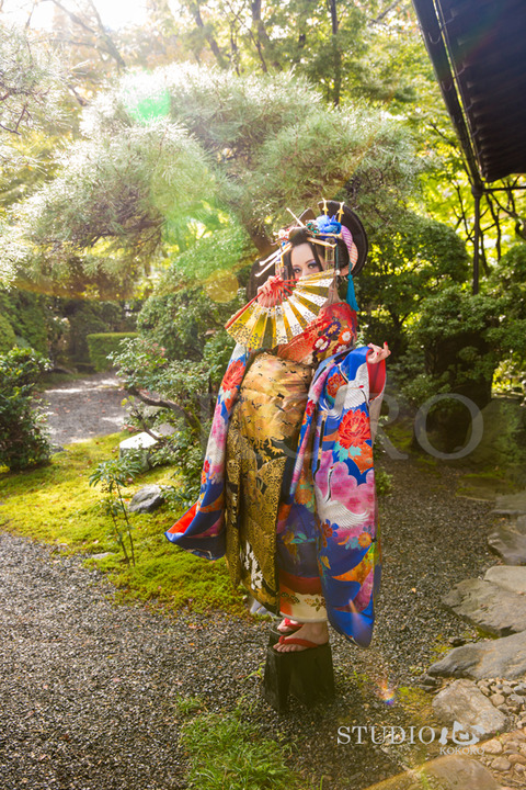 京都 花魁体験 STUDIO心 嵐山