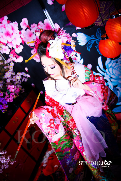 京都　花魁体験