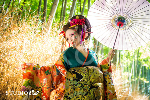 京都 花魁体験 STUDIO心 嵐山店
