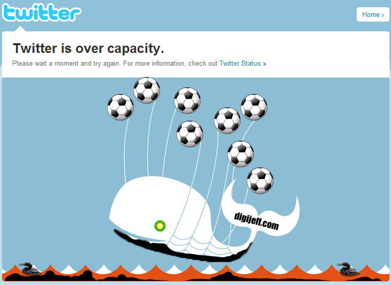 Fail Whale Soccer balls Fail Whale Soccer balls