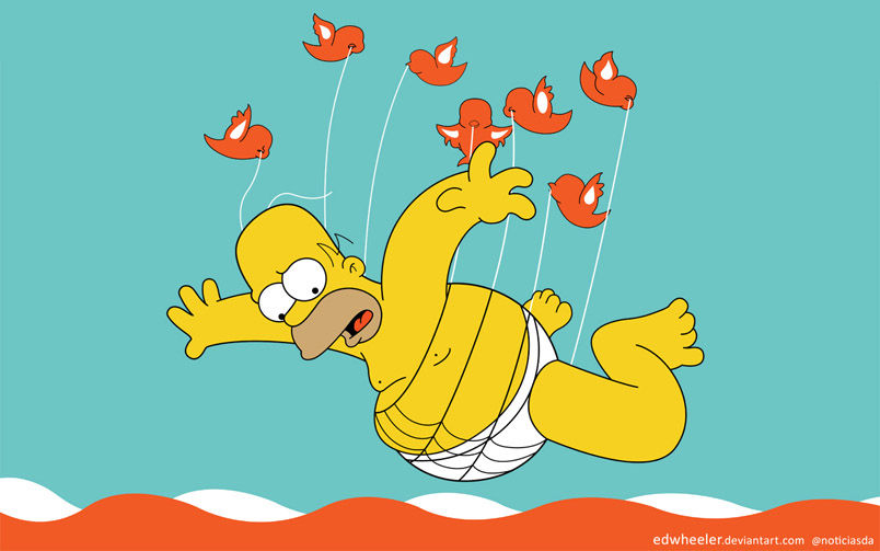 Homer the New Fail Whale by edwheeler Homer the New Fail Whale by edwheeler