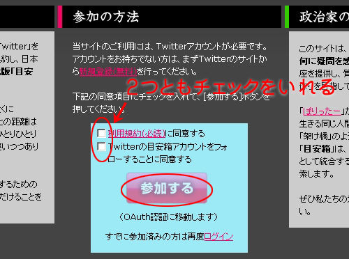 「目安箱」参加方法 目安箱7