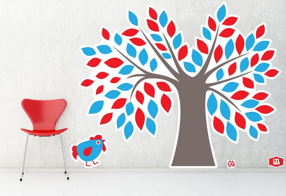 LTLプリント ウォールグラフィックス マジックツリー yiying wall graphics16