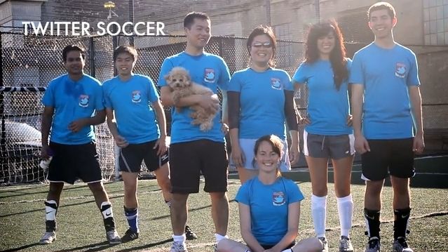 ツイッター求人ビデオ TWITTER SOCCER Meet the Class of Twitter HQ 16