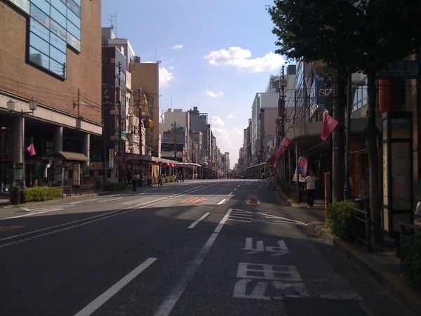 河原町すっからかん。鬼渋滞 河原町爆弾処理騒ぎ2