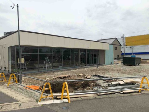 コンビニができるみたい