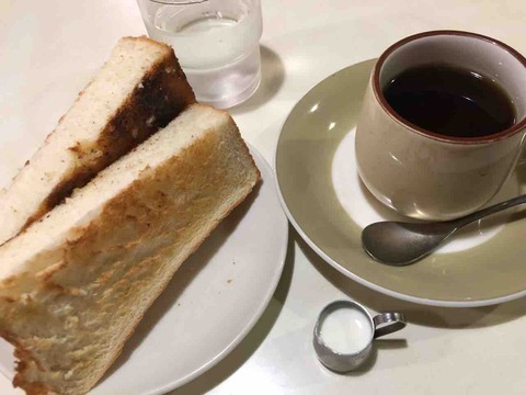 『喫茶・軽食 ミタカ』モーニング