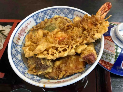 『そば処 いねのや』健康天丼