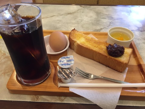 『喫茶軽食 ボンボン』モーニング