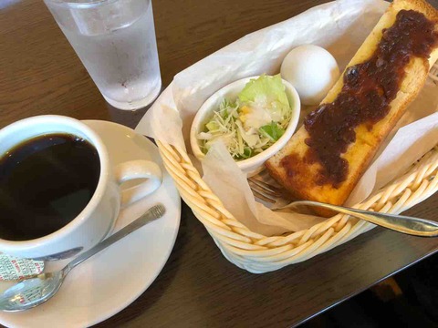 『神戸珈琲倶楽部』レギュラーモーニング・小倉