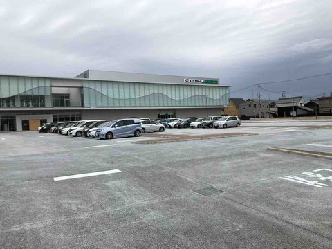 KTXアリーナ(江南市スポーツセンター)駐車場完成