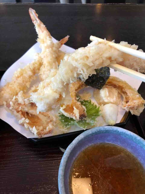 『手打道場 高砂』天ぷら