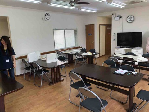 就労支援福祉センター『ワークシップ愛岐』施設の部屋