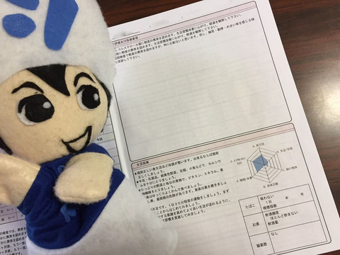 しえなん、『人間ドッグ』結果