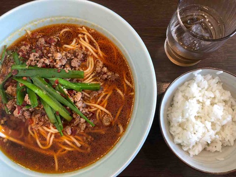 『台湾ラーメン 棒太郎』台湾ラーメンに小ライス