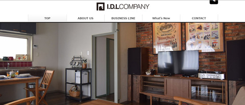 『I.D.L COMPANY(アイ.ディー.エル カンパニー)』ホームページ