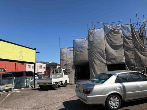 「居酒屋 梟 ふくろう」あったところ?改装中