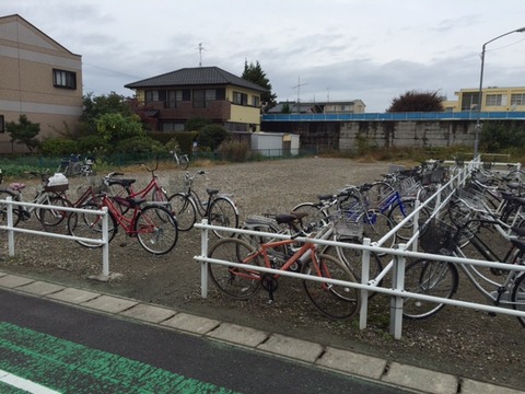 江南駅【西】駐輪場