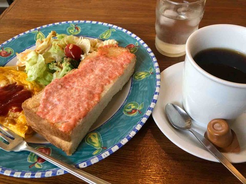 『食事 コーヒー 一茶』モーニング