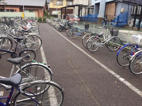 江南駅【北野】駐輪場