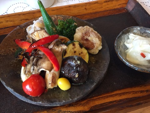 『Cafeギャラリー 風の実』で、ランチ