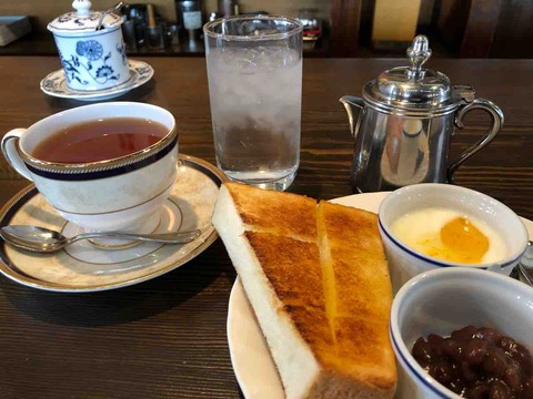 『珈琲屋 明楽時運 是故(江南店)』モーニング