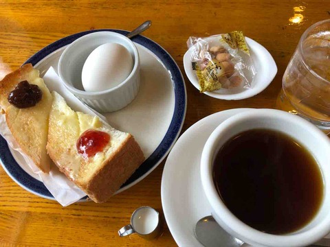 『Coffee Shop 杉』モーニング