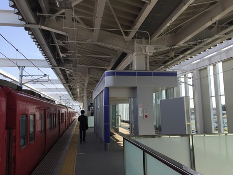 布袋駅高架新ホーム