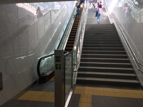 布袋駅高架新ホーム
