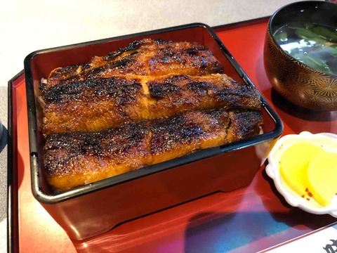「うなぎの味栄」上うな重