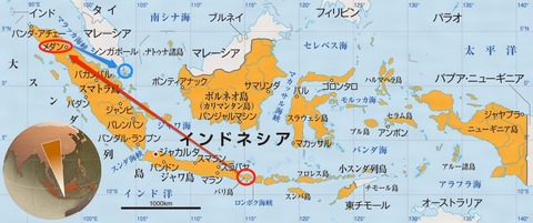 インドネシア地図-1