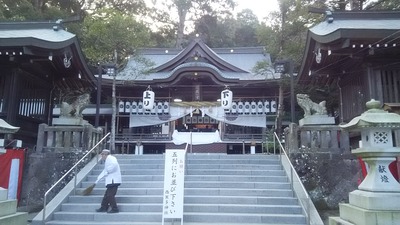 初詣 西寒田神社
