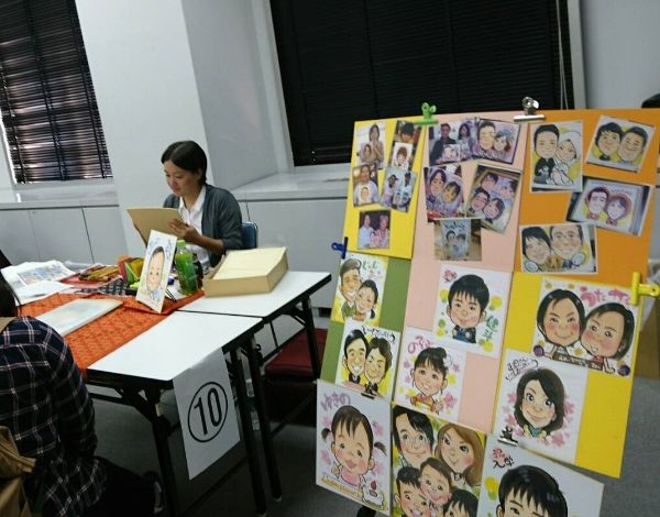 似顔絵現場写真 (600x470)