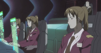 攻殻機動隊　オペレーターの姉ちゃん