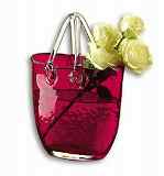 MuranoStyleHandblownPurseVase