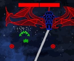 機体を強化しボスと戦う縦スクロールシューティングゲーム　Boss Slayer