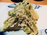 たらの芽とウド