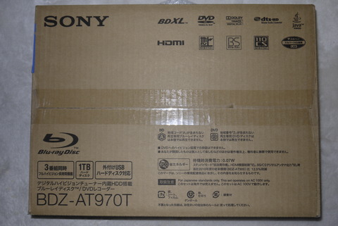 SONYの1TB搭載Blu-rayレコーダー「BDZ-AT970T」を買ってみた : ことしつ
