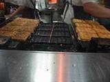 ちょぼ焼きの鉄板