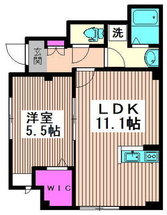 ビューノ大和町 101 間取り