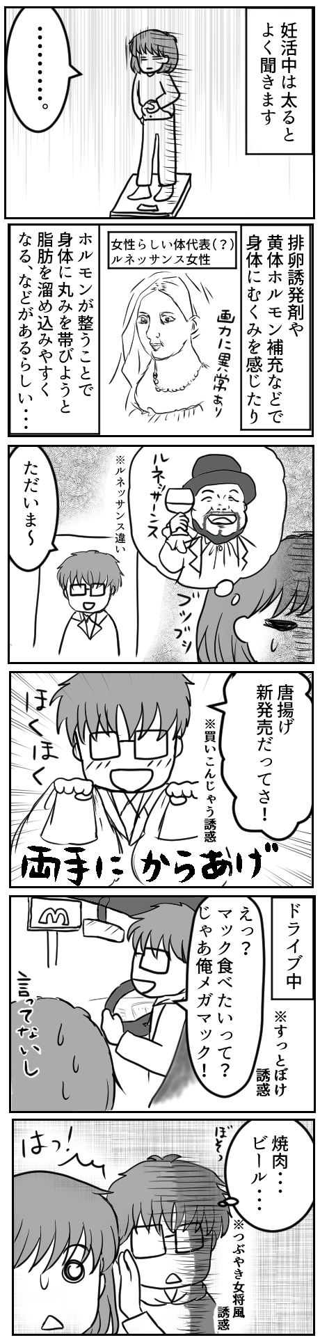 妊活中は太る?