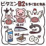 ビタミンB2の食べ物