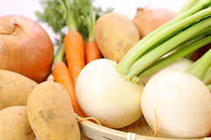 消化にいい食べ物、野菜やイモ