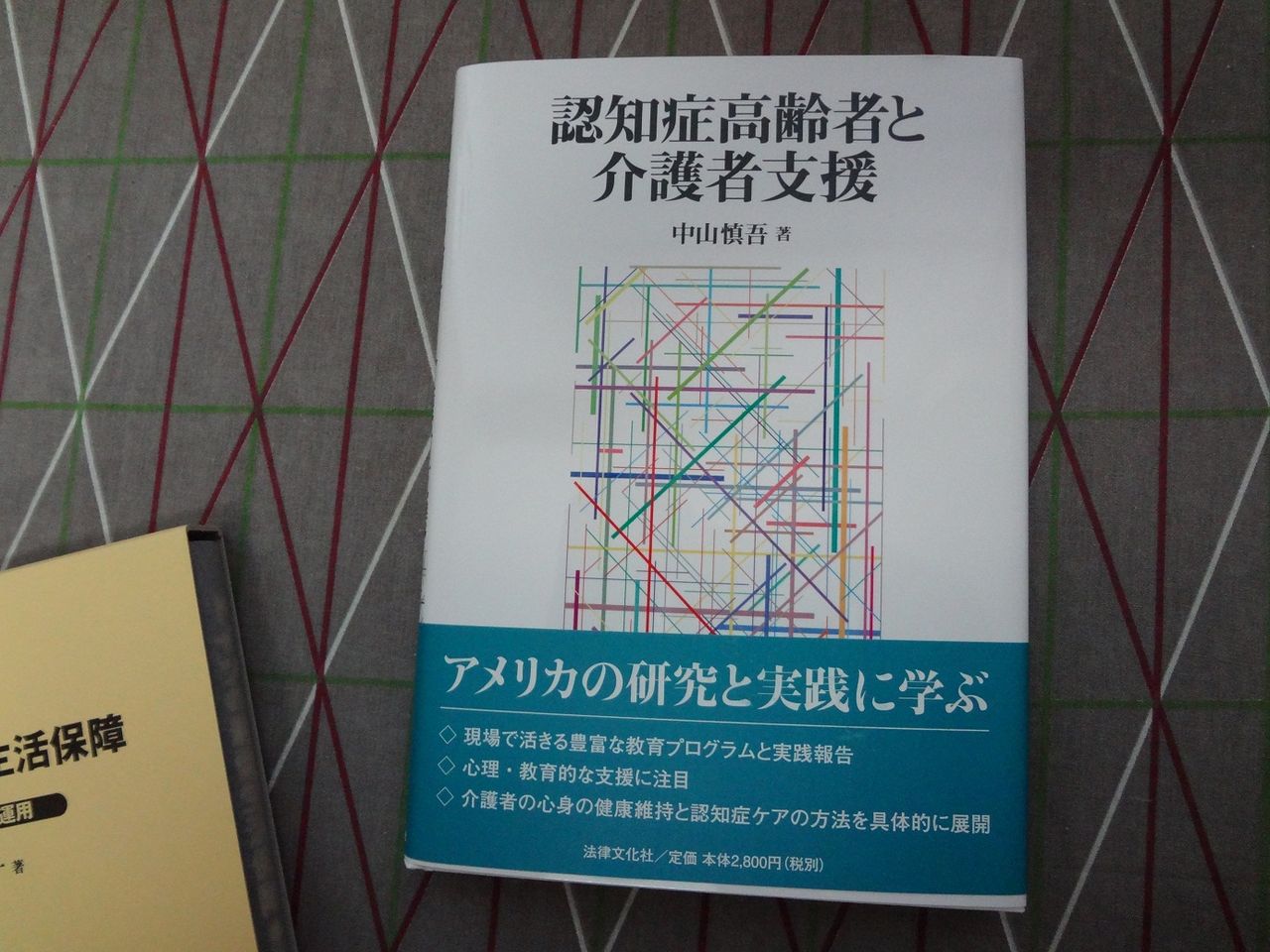 L0583 中山慎吾『認知症高齢者と介護者支援』(法律文化社） : 古瀬 徹・