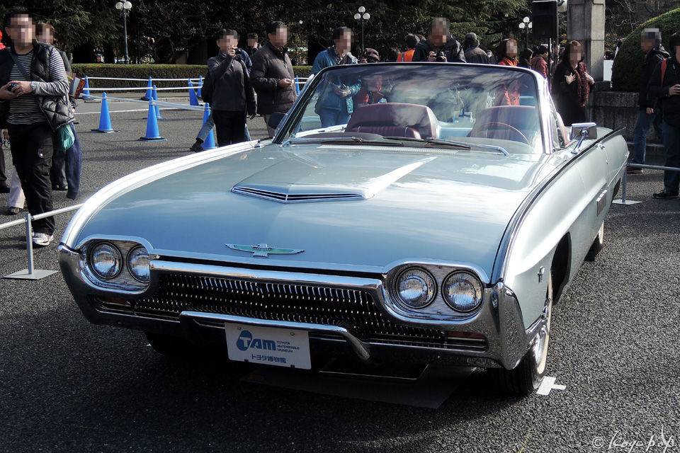 フォードサンダーバードsolido 4505 ford 61 フランス製　希少 Solido 4505 DIE CAST-1961 Ford T-Bird Made In France | eBay