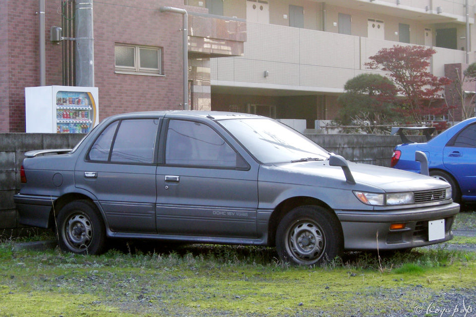 Mitsubishi Mirage 1987- 3代目になった三菱 ミラージュ