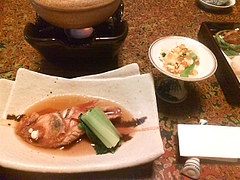 かさごの煮付けー