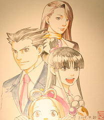 逆転裁判イラスト