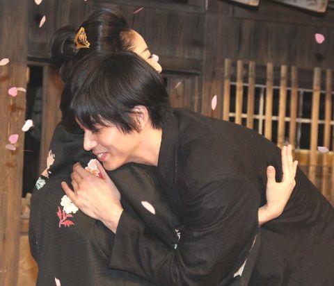 花燃_井上真央_クランクuP (4)